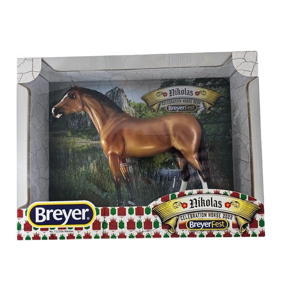Breyer 2022 Breyerfest Celebration Horse Nikolas #711506 New in Box - Picture 1 of 10